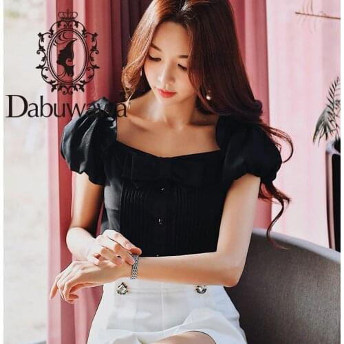 Блузки с цветами Dabuwawa China At AliExpress