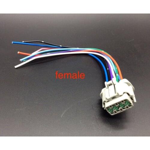 For Nissan Infiniti Teana Sylphy Qashqai Tiida livina 8PIN headlight cable harness plug connector