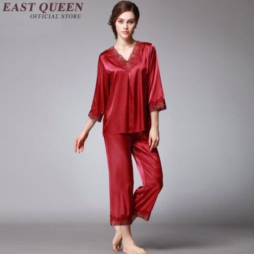 EASTQUEEN Women's Silk Pajamas