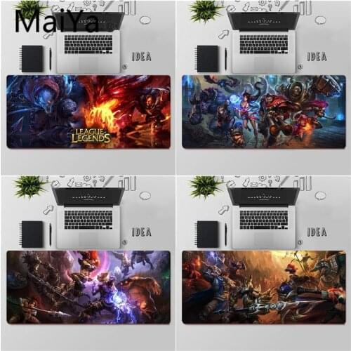 FHNBLJ Top Quality League of legends Keyboards Mat Rubber Gaming mousepad Desk Mat Free Shipping Large Mouse Pad Keyboards Mat