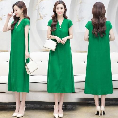 Летние платья больших размеров LISYRHJH China At AliExpress