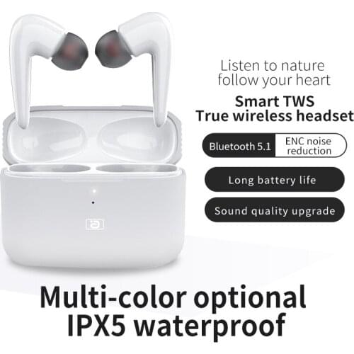 TWS Bluetooth 5.0 Earphones with Charging Box Wireless Headphone 9D Stereo Sports Waterproof Earbuds Headsets With Microphone