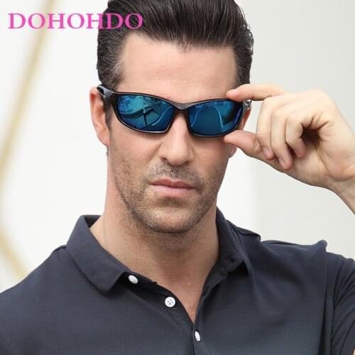 DOHOHDO Fashion Polarized Sunglasses Men Women Fishing Goggles Sport Driving Sun Glasse Mirror Gafas De Sol UV400 High Quality