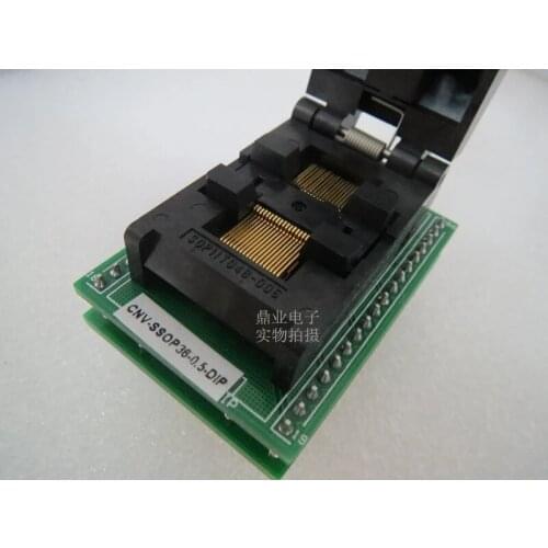 Original YAMAICHI IC Test Seat SOP11T036-001 SSOP30 Burning Programme SSOP36 TO DIP SSOP24 Socket Adapter 0.5