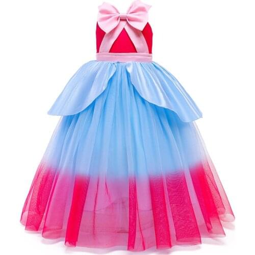 Baby Girl Dress Up Kids Prom Princess Costume For Girls Halloween Birthday Party Cosplay Frocks Children Cinderella Dress
