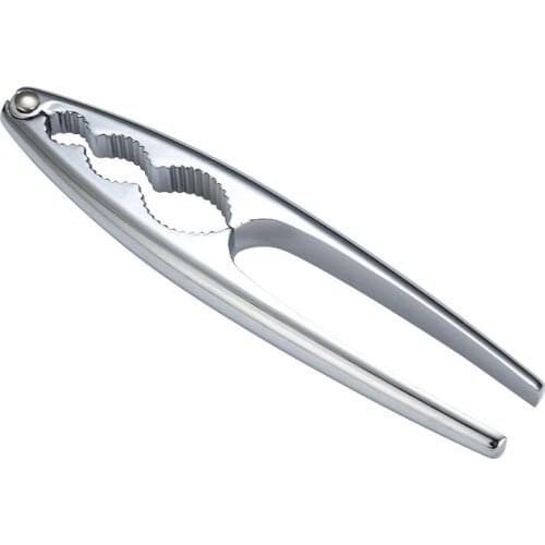 Portable Nut Cracker Kitchen Gadgets Tool Sheller Walnut Opener Plier Metal Opener Alloy Nutcracker Kitchen Accessories