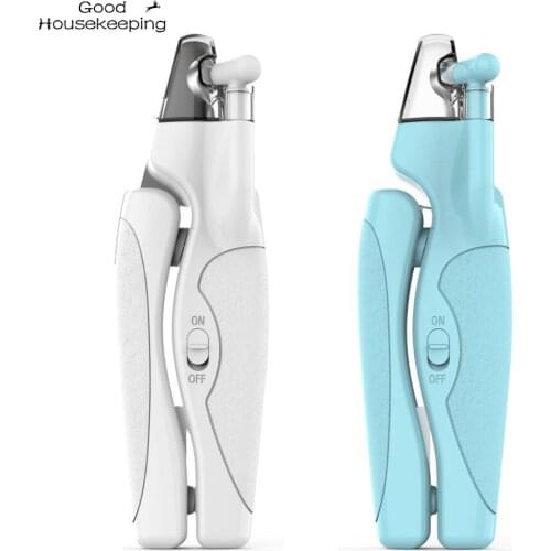 Professional Pet Dog Nail Scissors Stainless Steel Grooming Scissors Nail Clippers Nail Scissors With LED Light Pets Supplies