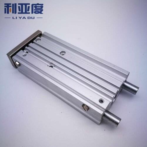SMC Type MGPM40-250 Thin cylinder with rod MGPM 40-250 Three axis three bar MGPM40*250 Pneumatic MGPM40X250 MGPL40-250
