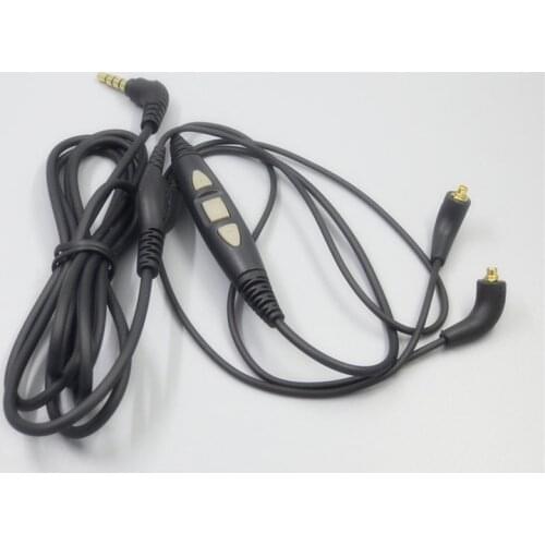 Replacement Audio Cable for Shure SE215 SE535 SE846 UE900 Headphones Fits Many Headphones Microphone Volume Control 23 AugT1