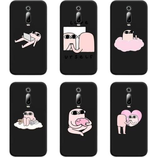 Cartoon Funny big eyes ketnipz Phone Case For Redmi 9A 9 8A 7 6 6A Note 9 8 8T Pro Max K20 K30 Pro
