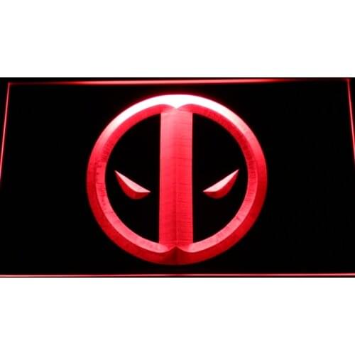 G156 DEADPOOL LED Neon Light Signs with On/Off Switch 20+ Colors 5 Sizes to choose