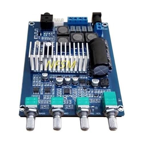 TPA3116 Bluetooth 4.2 Digital Amplifier Board 50W*2 Dual Channel 2.0 Audio Amplificador With Volume Adjustment DC12-24V