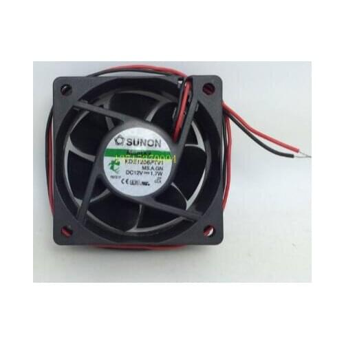 SUNON KDE1206PTV1 60256CM 1.7W Two-wire (1.4W Three-wire) Maglev Fan