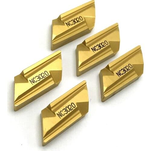High quality carbide inserts KNUX160405R KNUX 160405R NC3020 lathe tool Milling inserts steel processing Cutting Tool Hard Alloy