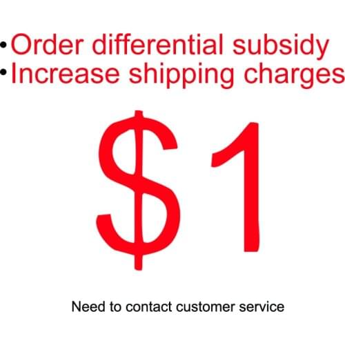 Clothing surcharge and Increase DHL shipping charges link