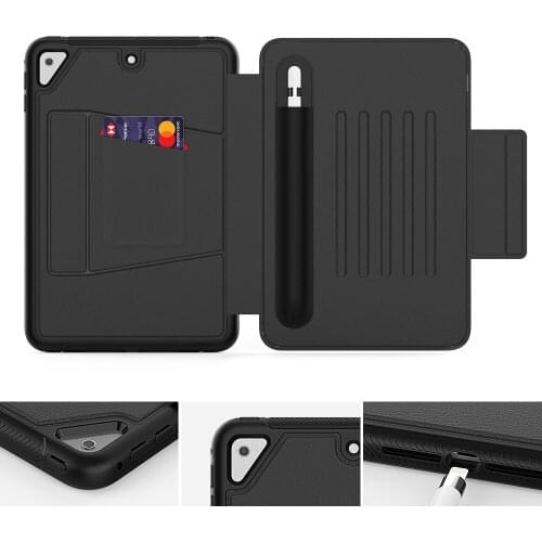 Kids Safe Heavy Duty Armor Shockproof For iPad Mini 5 4 Air4 10.9 10.2 9.7 Smart Cover Silicone Leather Case For iPad Pro 11