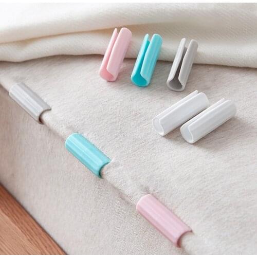 6/12PCS Mattress fixing clip multifunction home non-slip quilt Bed Sheet bed cover sofa cushion snacks sealing clip Supplies