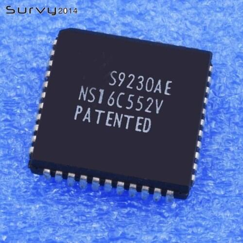 1/5PCS NS16C552V NS16C55 PLCC 44PIN NS16C UART IC NEW NS diy electronics
