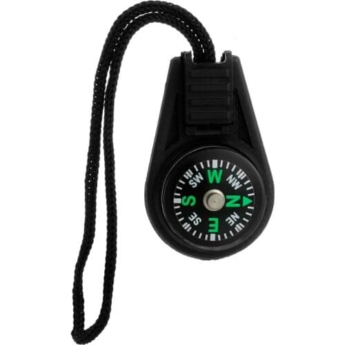 10PC Mini Zipper Pull Compass Backpack Bag Strap Charm Sport