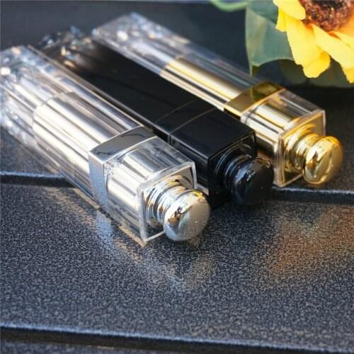 2pcs Gold Lip Gloss Bottle Lipgloss Tube Lip Glaze Tube Lipgloss Empty Makeup DIY Homemade Material Container Lip Loss