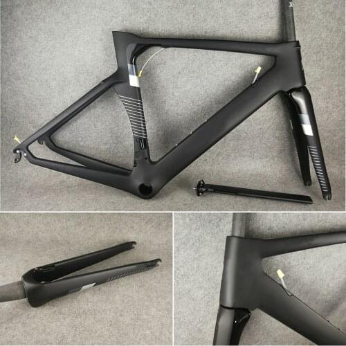 2021 UD Matte/Glossy Full Carbon Fiber Road Bike Frame Concept Carbon Frames Bicycle Frameset Black White Bicycle Racing C60 C64