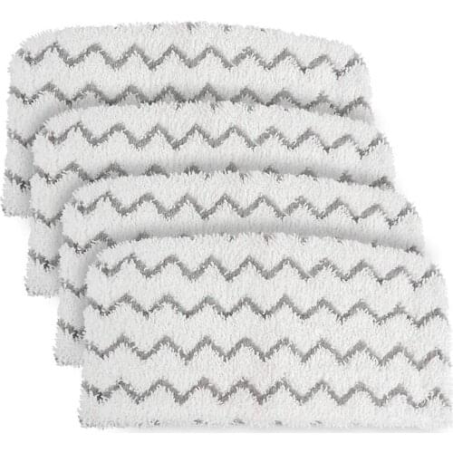 4 PCS Replacement Pads Accessory for Shark Steam Mop S1000, S1000A, S1000C, S1000WM, S10001C, Dirt Grip Pads, Microfiber Washabl