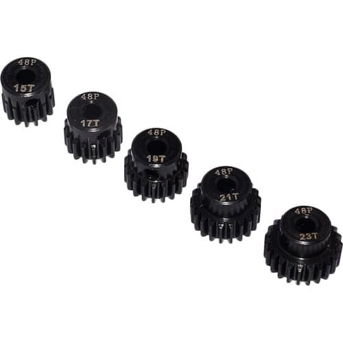 48DP 15T - 23T Pinion Motor Gear Set for 1/10 RC Car Truck Motor Spare Parts