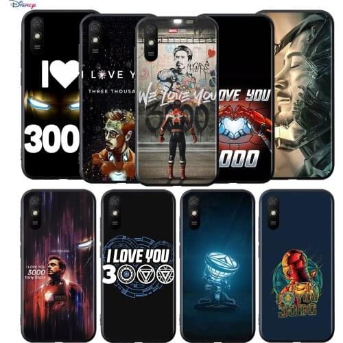 Silicone Cover Iron Man I Love You 3000 For Xiaomi Redmi 9T 9 9C 9A 9AT 9i 8 8A 7 6 Pro 7A 6A 5 5A 4X Plus Phone Case