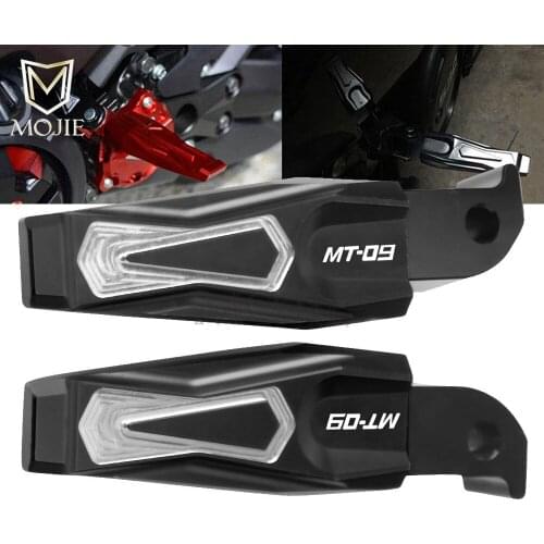 For Yamaha MT-09 MT09 MT 09 2013-2018 2014 2015 2016 2017 Footrest Motorcycle Rear Passenger Foot Pegs Pedals Folding Rearset