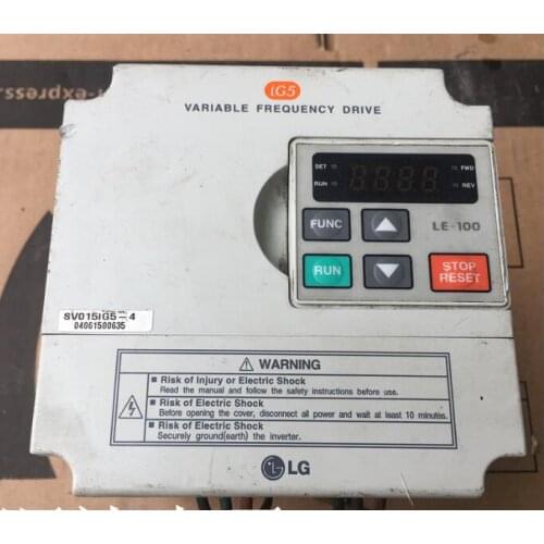 SV015IG5-4 380V 1.5KW INVERTER , used one , 90% appearance new , test goods , free shipping