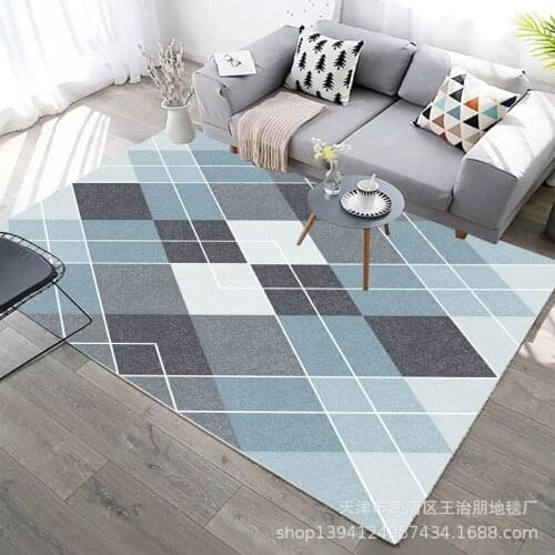 1314 Living Room Baby Crawling Mat Nordic Style Home Modern Simple Model Room Carpet Mat Rug Bedroom Decor Area Rug Large