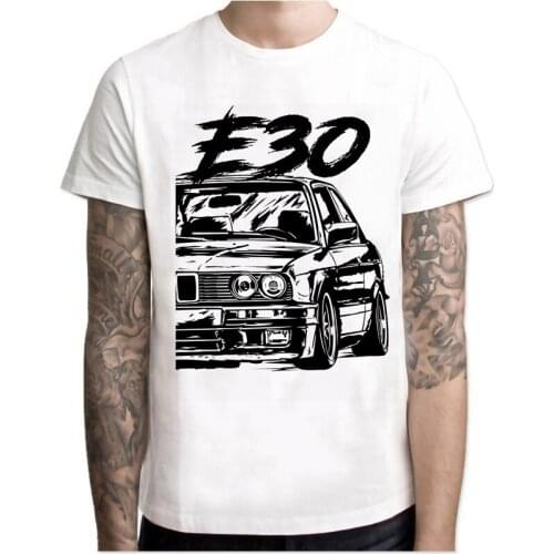 New Arrival Cool Automotive Car Turbo E30 men t shirt Anime T-shirts tee shirt homme TShirt unisex clothing men women T shirt