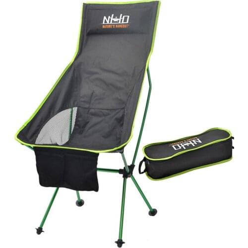 Portable Collapsible Chair Fishing Camping BBQ Stool Folding Extended Hiking Seat Ultralight Furniture