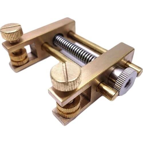 Professional Violin Edge Clamp Adjustable Double Guide Rods Luthier Tools