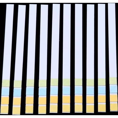 New 100 Strips Alkaline Acid Indicator Paper 1-14 PH For Water Saliva Saliva Soil Aquariums PH Tester Litmus Test Paper