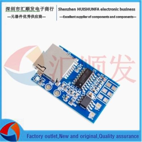 TF card MP3 decoding board decoding module 3.75v power supply belt 2W mixed mono with memory playback