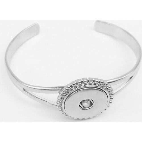 Hot sale Newest bangle snap button jewelry bracelet NF2365 (fit 18mm 20 snaps) BOBOSGIRL
