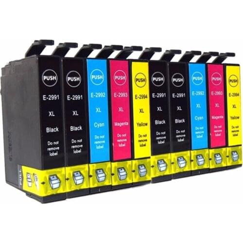 10x Compatible Epson 29 XL Ink Cartridges Compatible with Epson Expression Home XP-332 XP-335 XP-235 XP-432 XP-435 XP-245