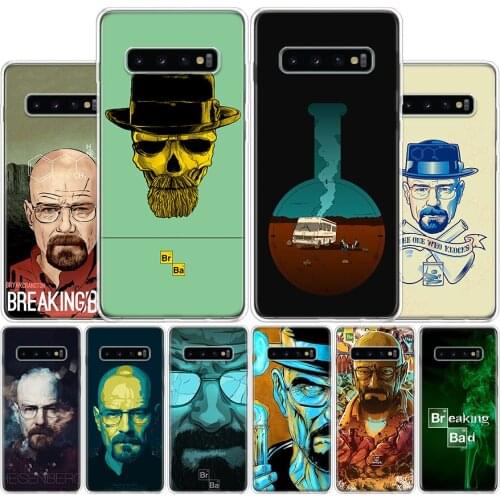 Breaking Bad artwork Phone Case For Samsung Galaxy S10 S20 FE S21 Ultra Note 10 9 8 S9 S8 S7 Edge J4 J6 J8 Plus Lite + Cover Coq
