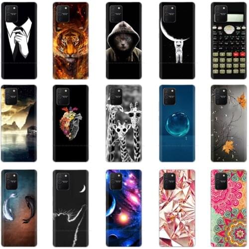Phone Case For Samsung A91 Case Silicone TPU Cover Soft Phone Bag For Samsung Galaxy A51 A71 A91 A915 Cases Cover Coque Bumper