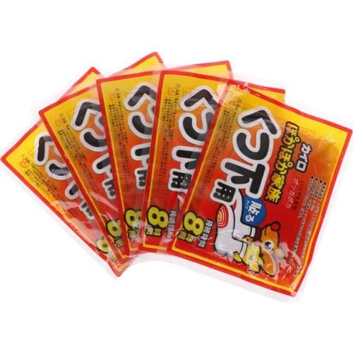 5Pair Body Warmer Stick Lasting Heat Patch Keep Hand Feet Foot Warm Paste Pads Relax Body Massager New