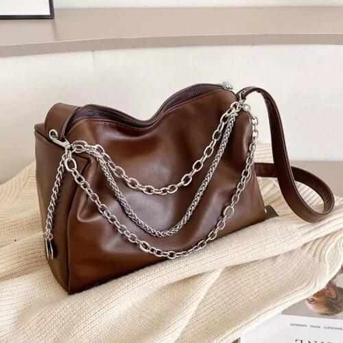 Elegant Female Tote Bucket Bag 2021 Fashion New High-quality PU Leather Womens Designer Handbag High Capacity Shoulder Bags