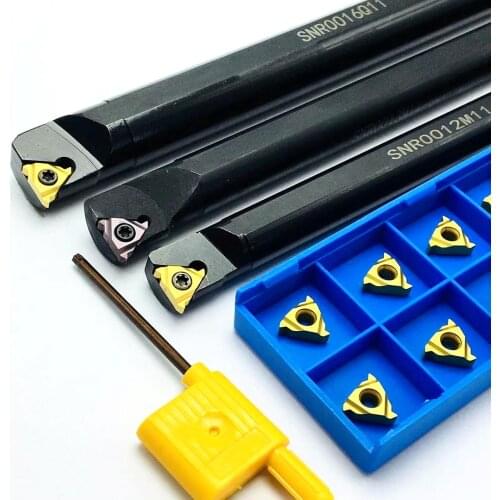SNR SNL SNR0008K11 SNR0010K11 SNR0012M11 SNR0013N11 SNR0016Q11 CNC threaded turning tool holder 10pcs 11IR 11ER carbide insert