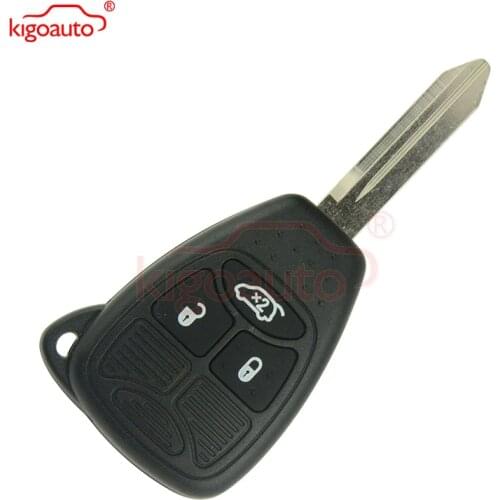Kigoauto Remote head key 3 button 434Mhz 045892299AC for Chrysler Dodge 300C Calibre Nitro Voyager