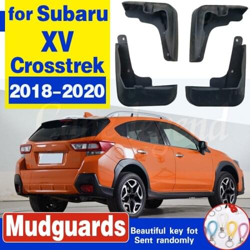 OE Styled Set Molded Car Mud Flaps For Subaru XV 2018 Crosstrek Mudflaps Splash Guards Mud Flap Mudguards 2017 2019