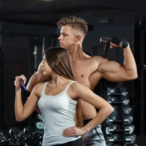 Mini Massage Gun MINI Deep Muscle Relaxation saude Massager health care Vibration Fascial antistress cellulite Body massaje