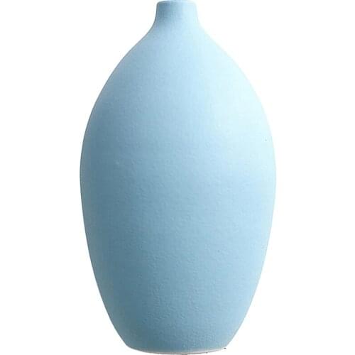 Nordic Ceramic Vase Decoration Flower Pot Flower Vase Plant Vase Ceramic Indie Bedroom Study Wedding Table Home Decoration Vase