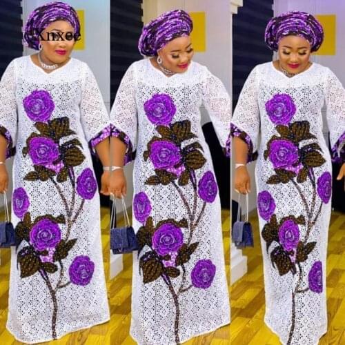 2021 New Flower African Dresses for Women Summer Plus Size Maxi Dress Sexy Ladies Traditional African Fairy Dreams Clothing