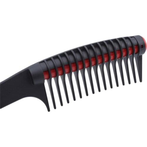 Salon Barber Anti Splicing Hair Treatments Coloring Comb Heat Resistant Plastic Comb Barbershop Hair Styling Tools