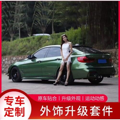 Fit For Bmw Three Series Gt Refits M4 F34 320i / 328i Rear Bar Big Surround M3 Carbon Fiber Front Lip Tail